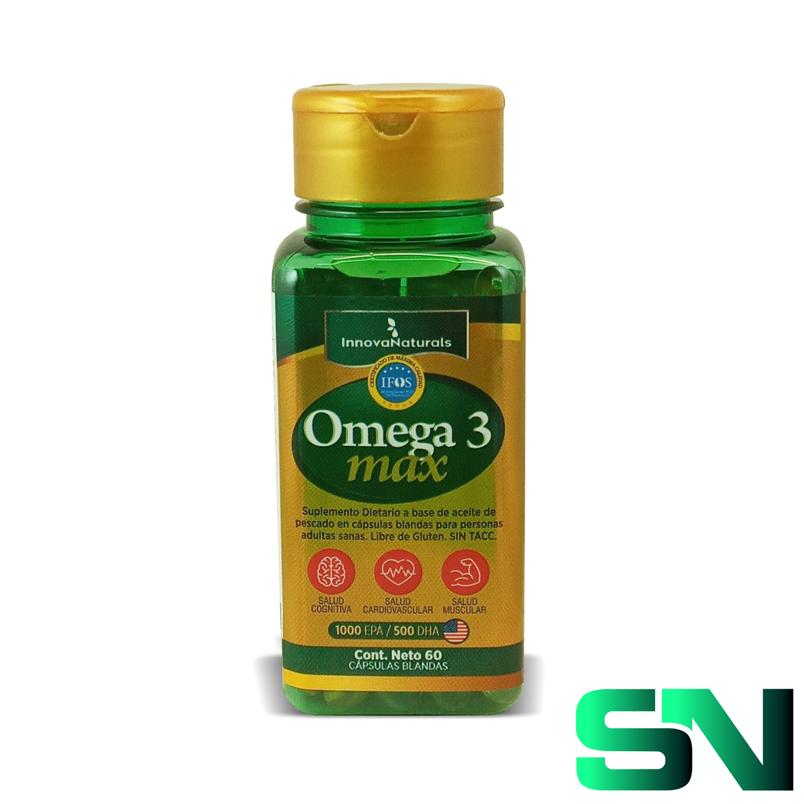 Omega 3 MAX x60 Capsulas Blandas